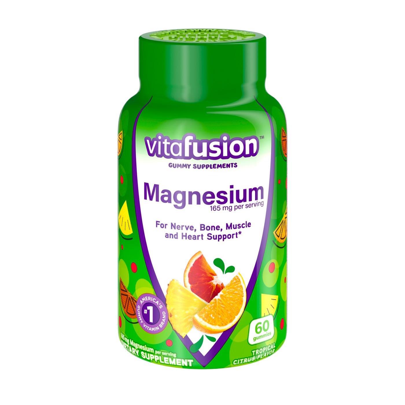 Vitafusion Magnesium 165 mg Gummies - Tropical Citrus; image 1 of 6