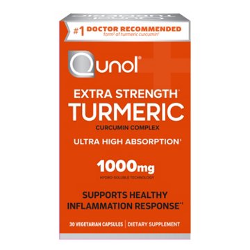 Qunol Extra Strength Turmeric 1000mg Capsules