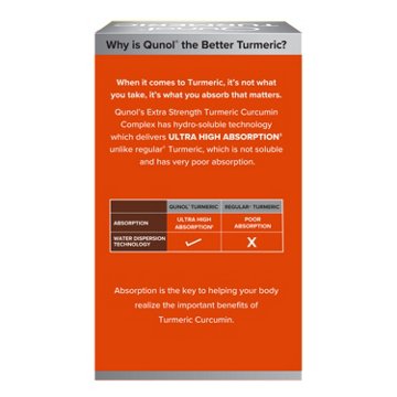 Qunol Extra Strength Turmeric 1000mg Capsules