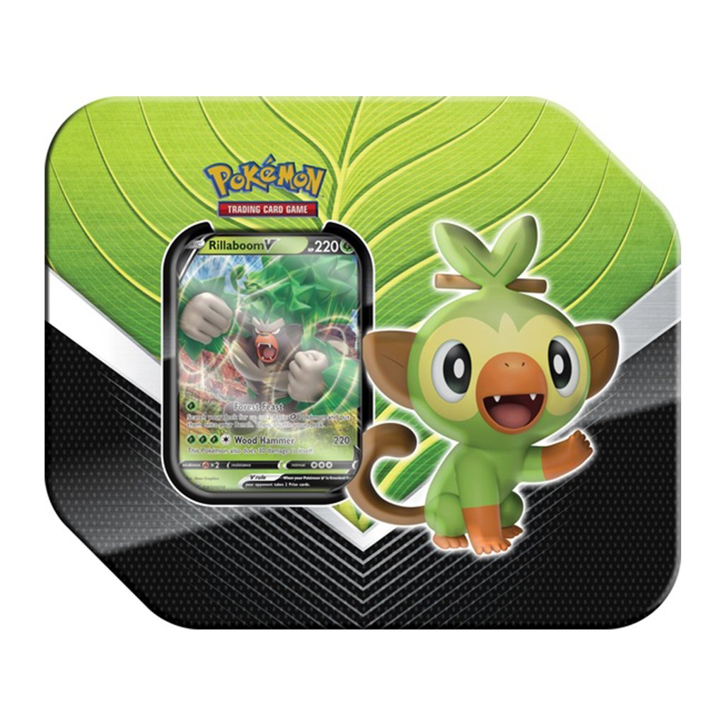 Pokemon Galar Partners Tin - Rillaboom V - Shop Games at H-E-B