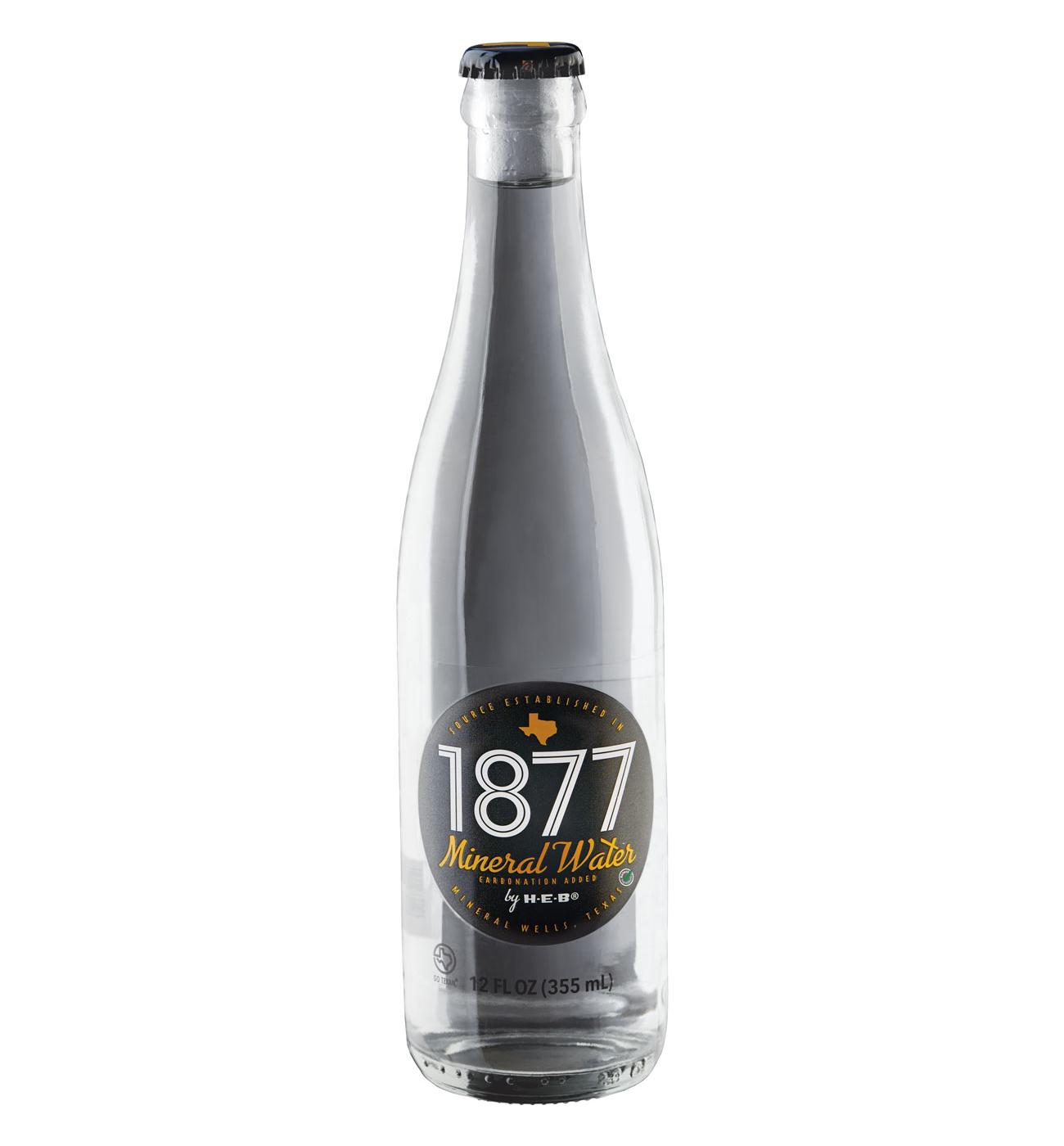 H-E-B 1877 Mineral Water; image 1 of 4