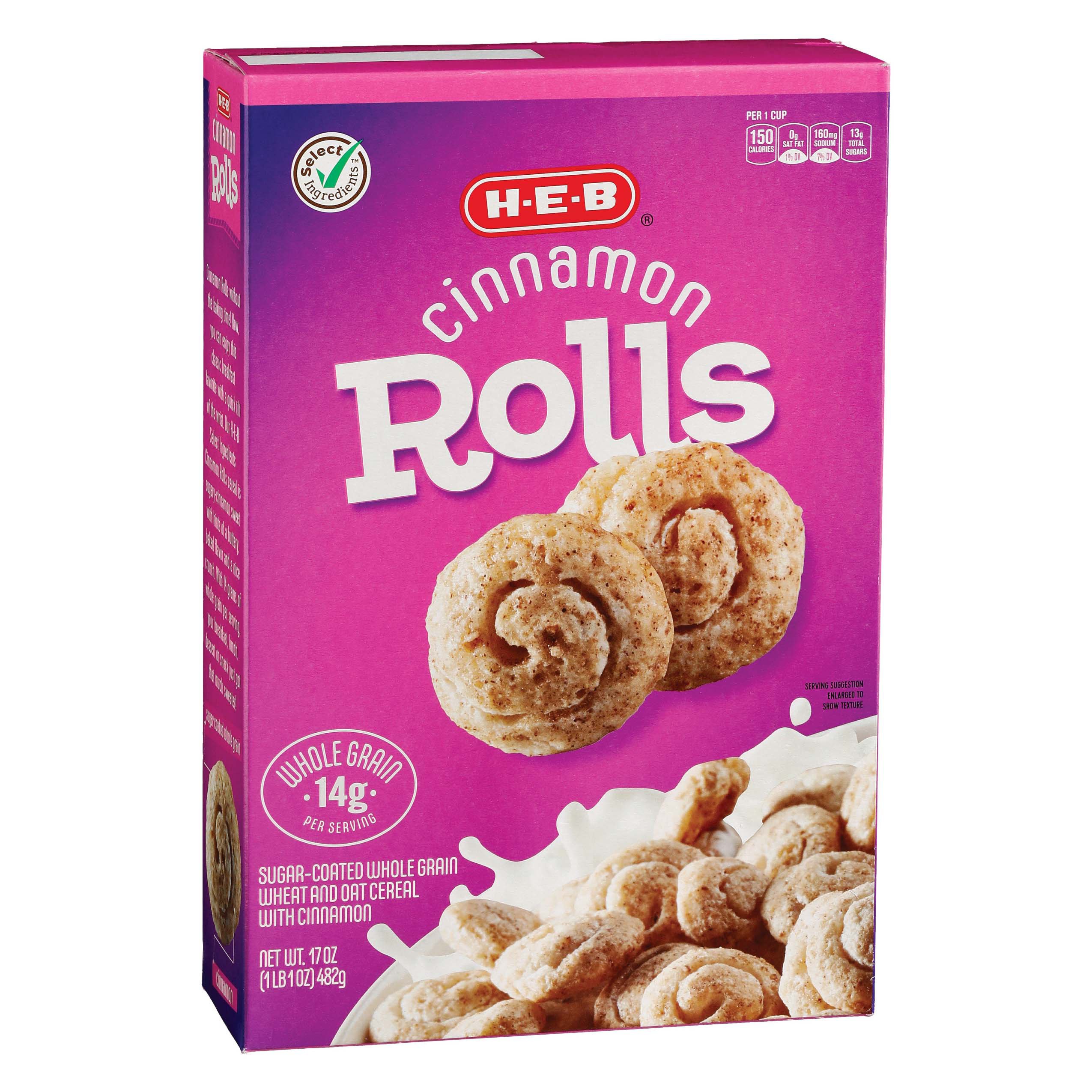 HEB Cinnamon Rolls Cereal Shop Cereal & Breakfast at HEB