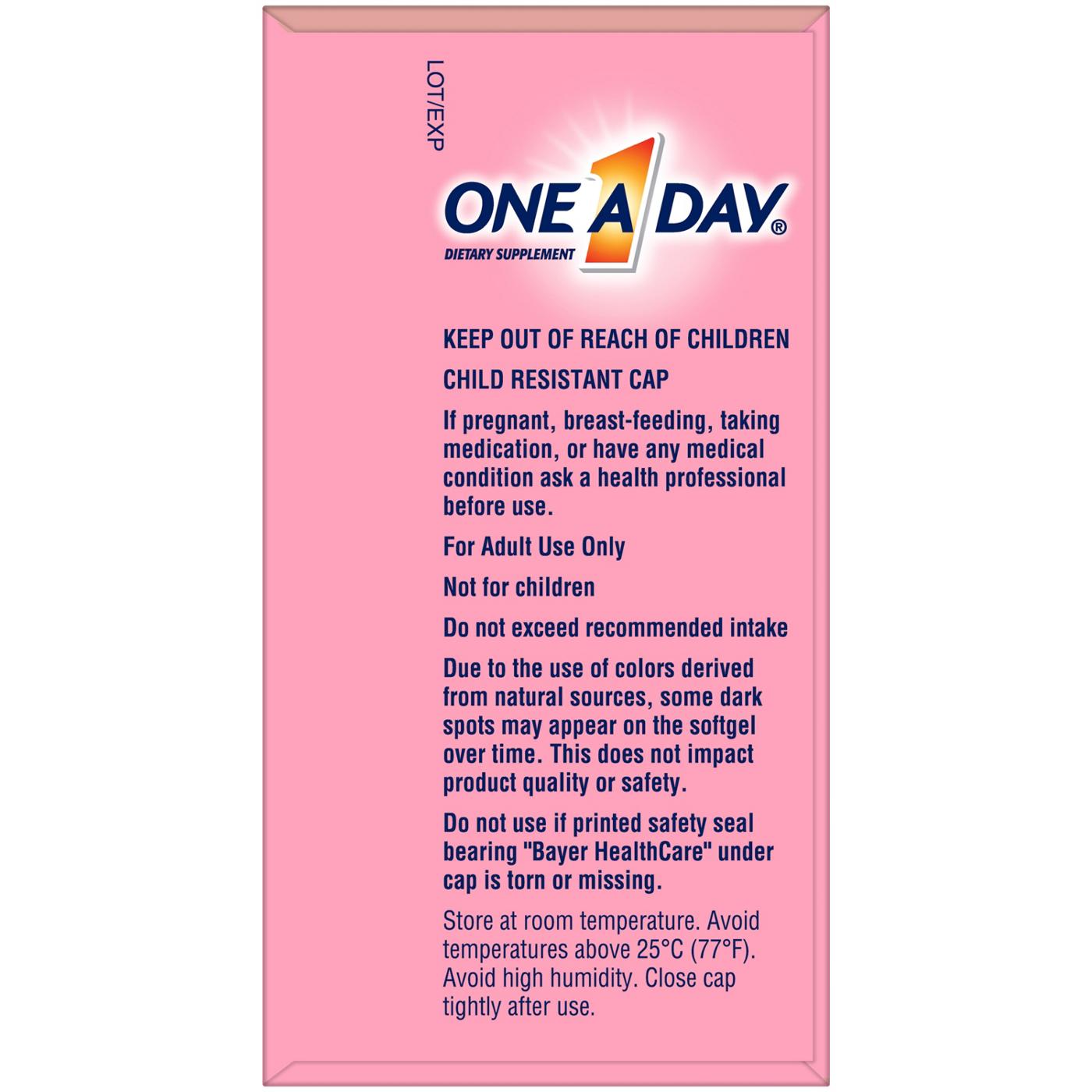 One A Day Prenatal Advanced Multivitamins & Choline with Brain Support Multipack; image 8 of 8
