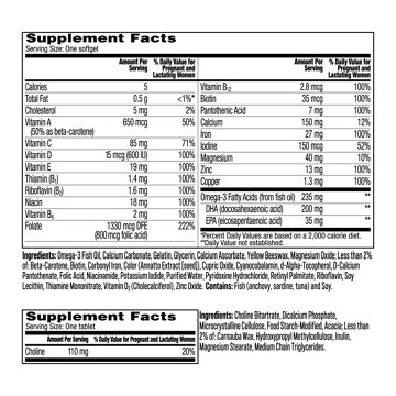 One A Day Prenatal Advanced with Brain Support, 60 ct