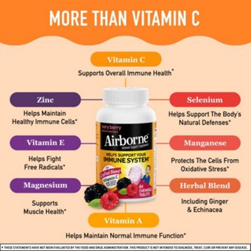 Airborne Very Berry Chewable Tablets