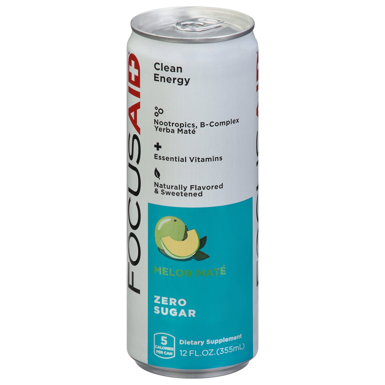 LifeAid FocusAid Zero Sugar Energy Blend Beverage - Melon