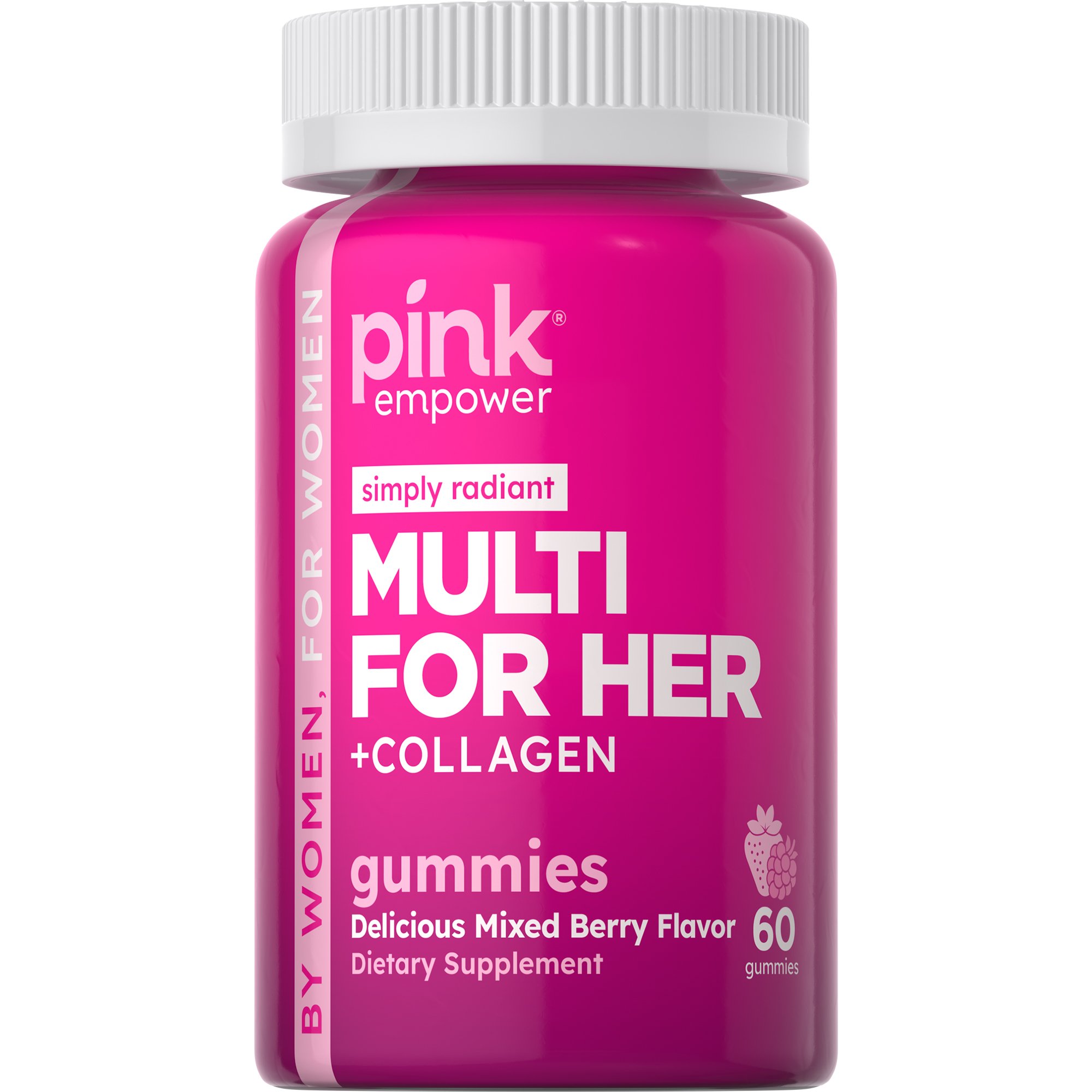 Pink Simply Radiant Multivitamin For Her + Collagen Gummies Shop