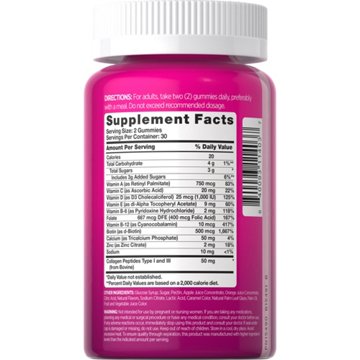 Pink Simply Radiant Multivitamin For Her + Collagen Gummies, 60 ct