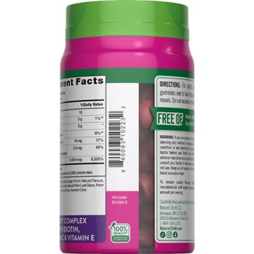 Nature's Truth Hair, Skin & Nails Biotin 2500mcg Gummies - Fruit Flavor, 80 ct
