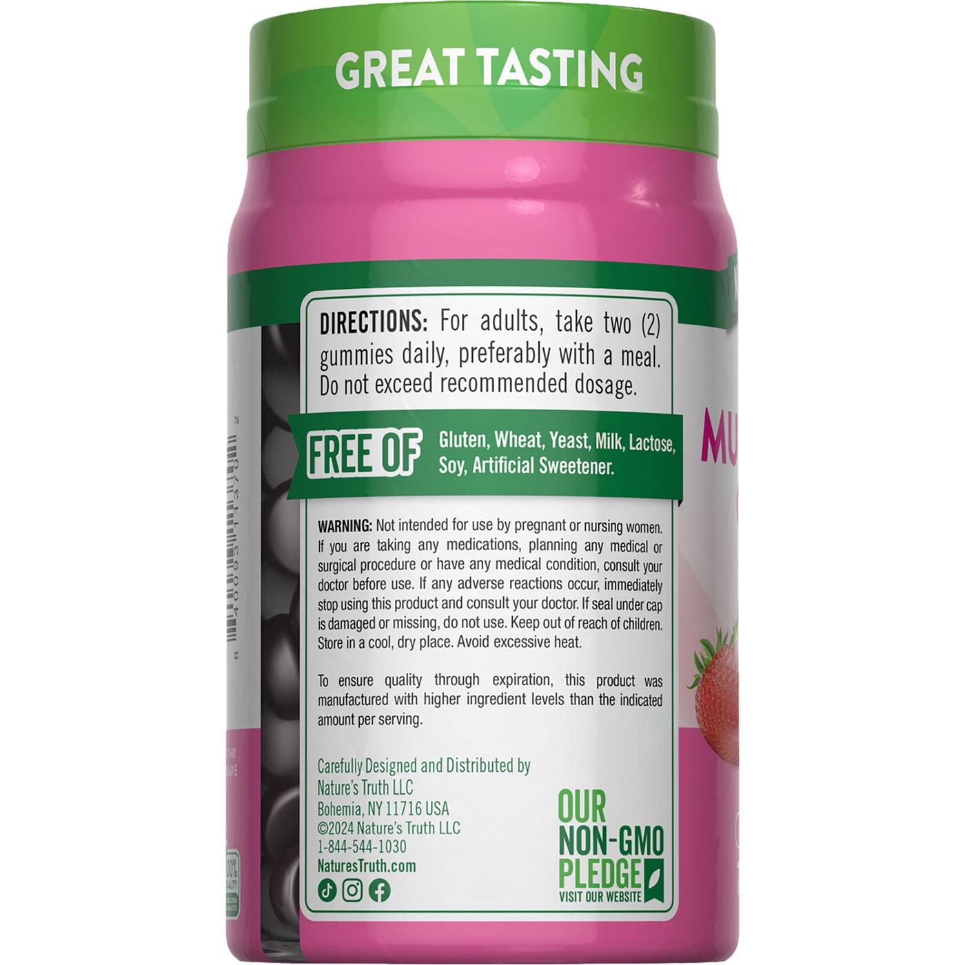 Nature's Truth Women's Multivitamin + Collagen Gummies - Mixed Berry; image 2 of 2