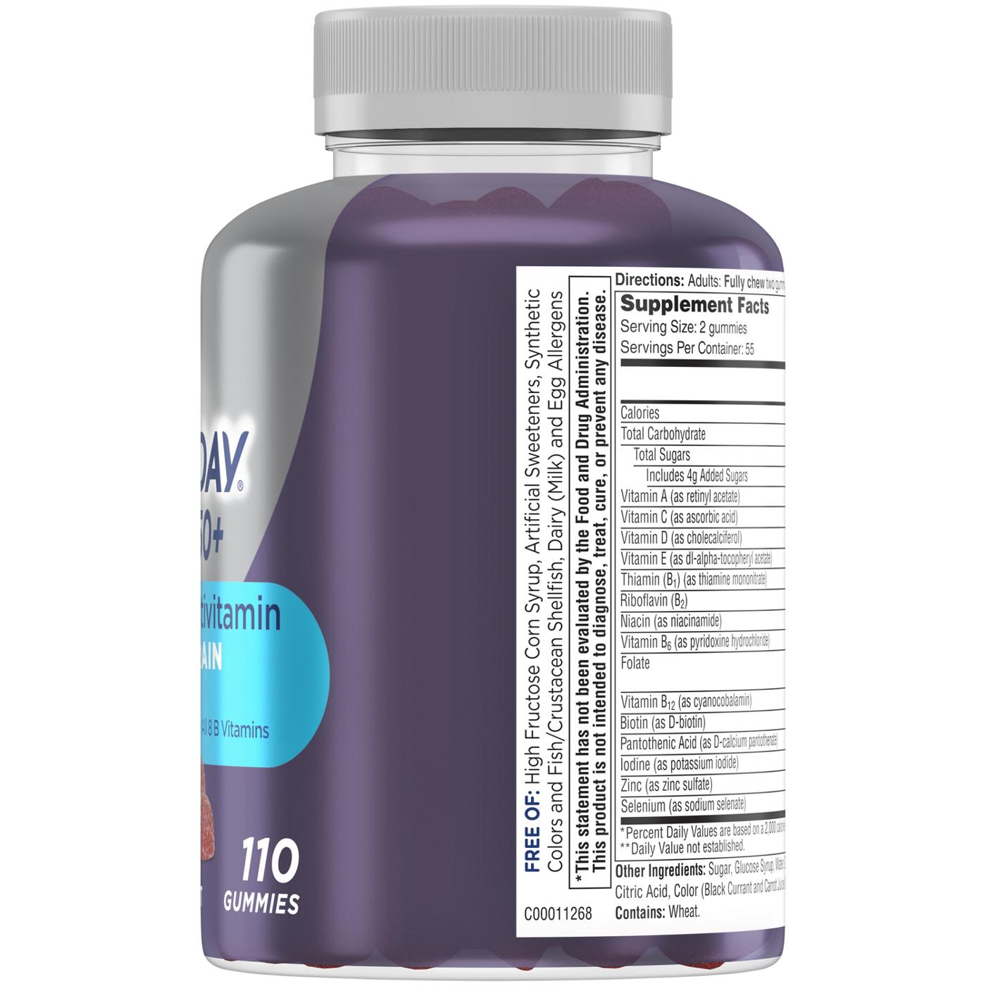 One A Day Men's 50+ Advanced Multivitamin Gummies; image 3 of 5