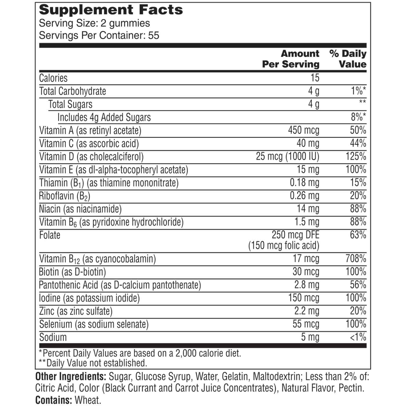 One A Day Women's 50+ Advanced Multivitamin Gummies; image 2 of 5