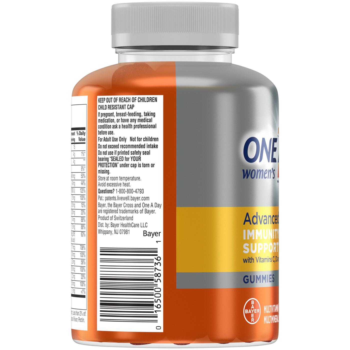 One A Day Women's 50+ Advanced Multivitamin Gummies; image 5 of 5