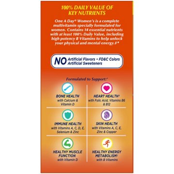 One A Day Women's Complete Multivitamin Tablets, 100 ct