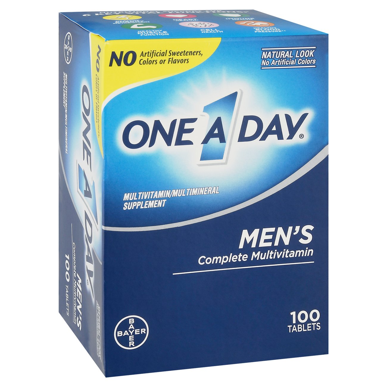 One A Day Men's Complete Multivitamin - Shop Multivitamins At H-E-B