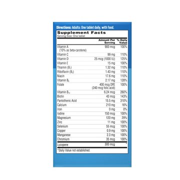 One A Day Men's Complete Multivitamin, 100 ct