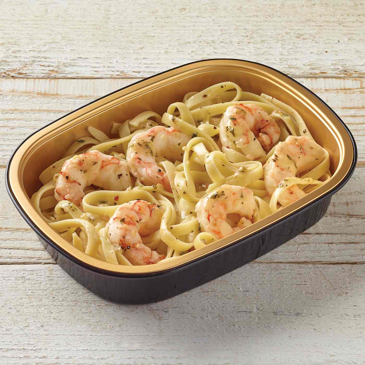Meal Simple by H-E-B Shrimp Scampi & Fettuccine; image 2 of 3