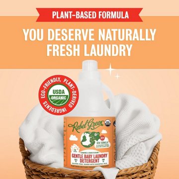 Rebel Green Gentle Baby Detergent - Chamomile & Orange Blossom 