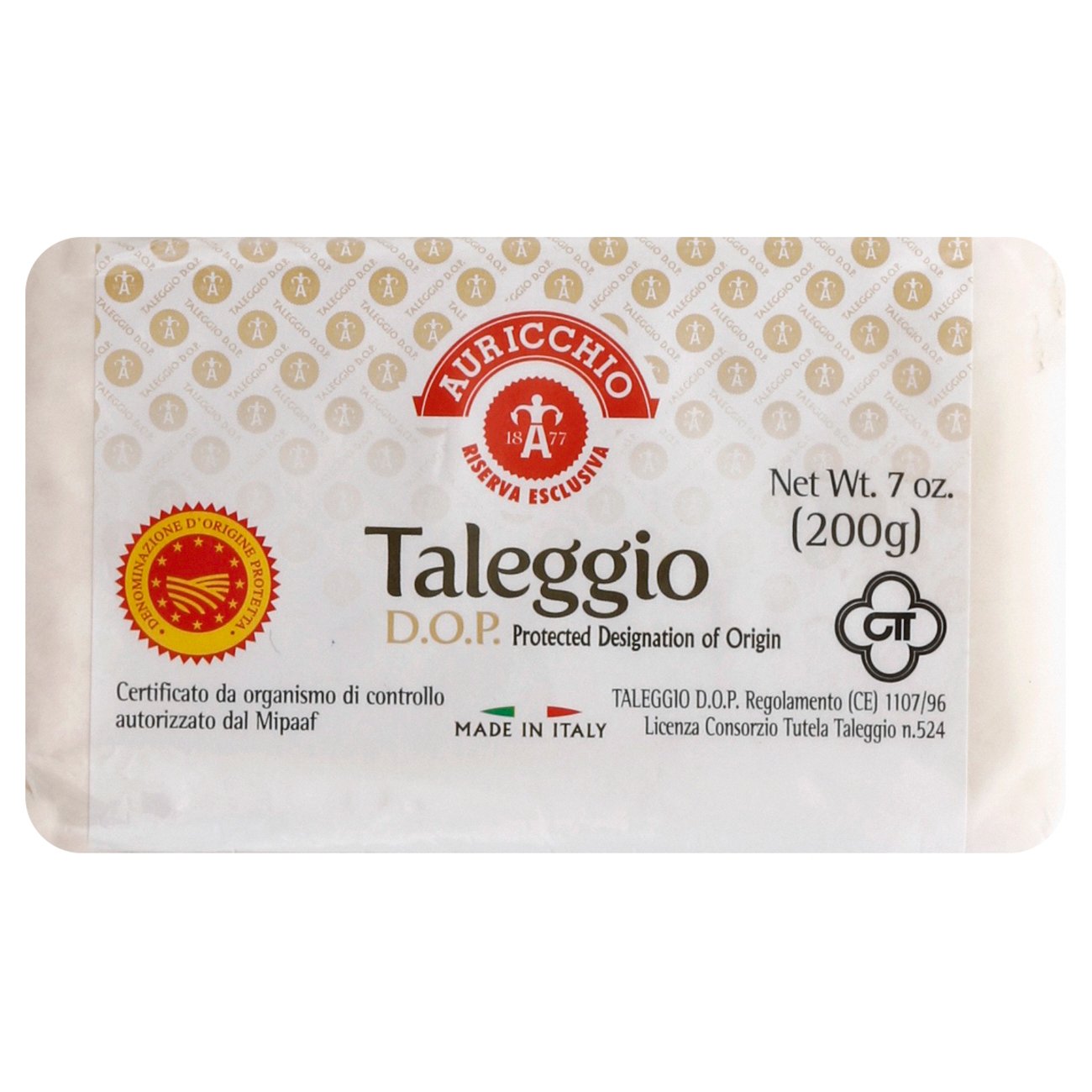 Auricchio Taleggio Cheese, 7 oz