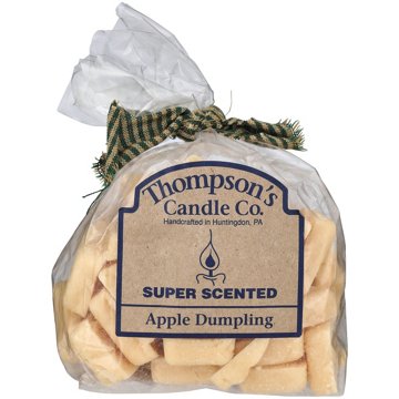 Thompson's Candle Co. Apple Dumpling Scented Fall Wax Melt Crumbles, 6 oz