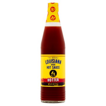 Louisiana Hotter Hot Sauce, 6 oz