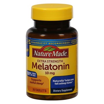Nature Made Extra Strength Melatonin Tablets - 10 mg, 70 ct