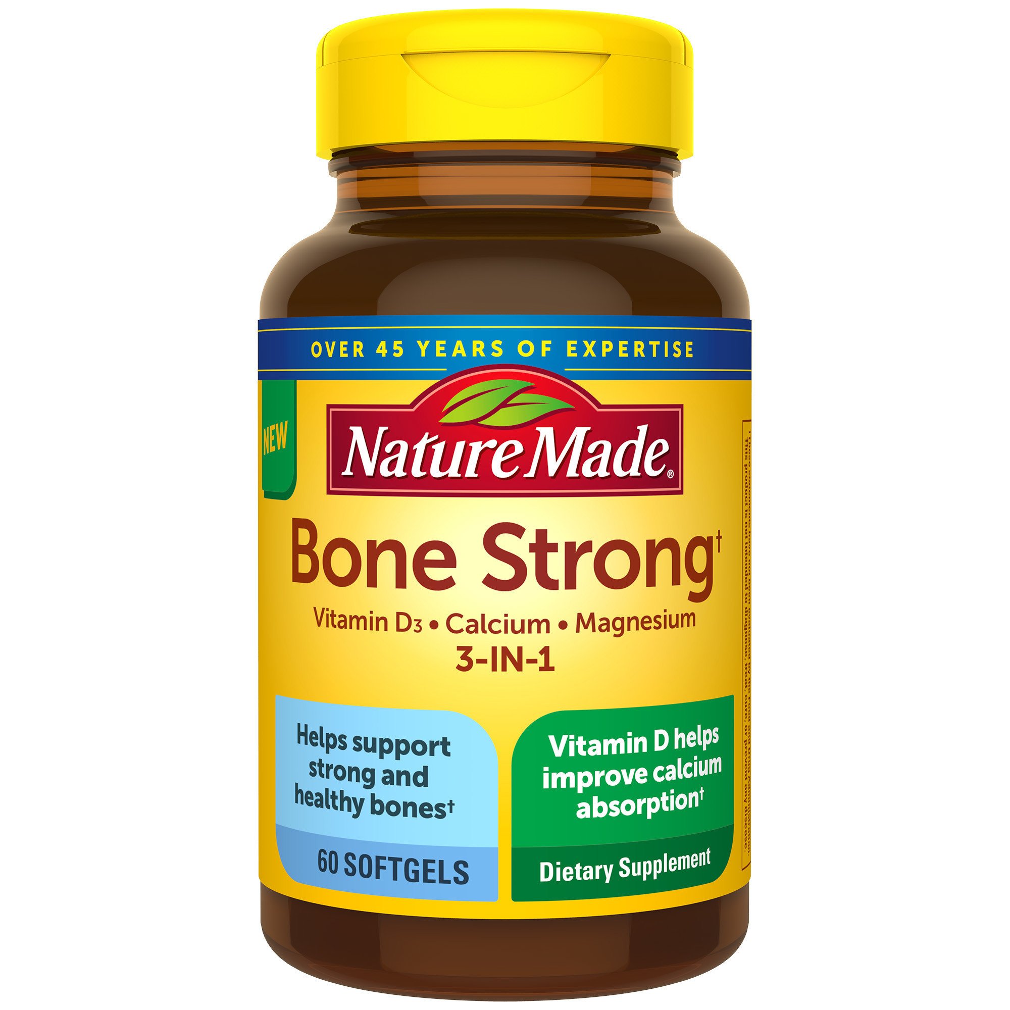 Nature Made Bone Strong 3 in 1 Softgels Shop Minerals At H E B