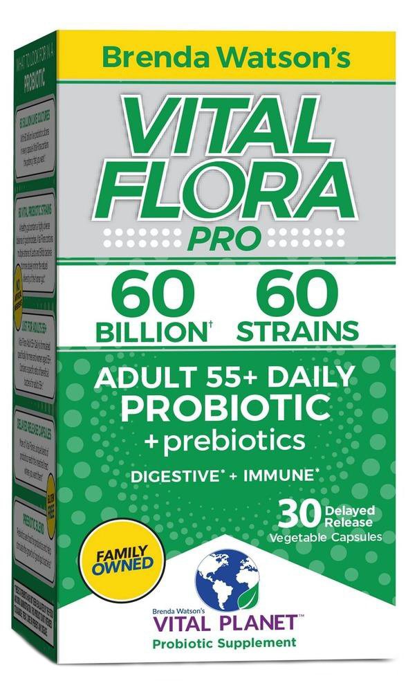 Vital Flora Adult 55+ Daily Probiotic, 30 ct | Central Market
