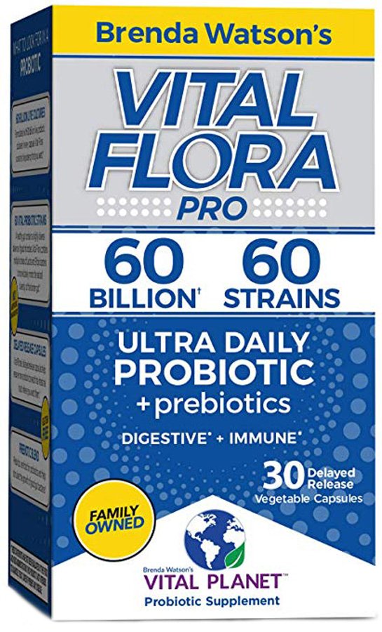 Vital Flora Adult 55+ Daily Probiotic, 30 ct | Central Market