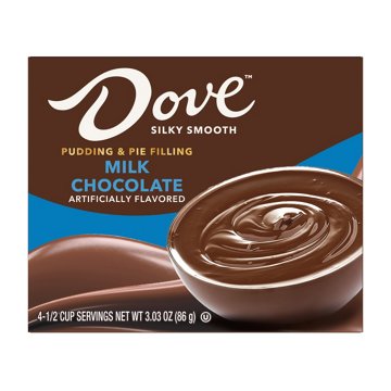 Dove Instant Pudding - Milk Chocolate, 3.03 oz