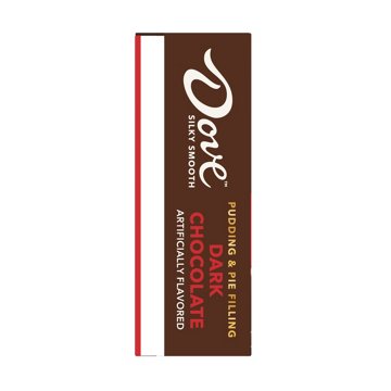 Dove Instant Pudding - Dark Chocolate, 3.03 ea