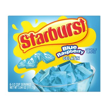 Starburst Gelatin - Blue Raspberry, 3.94 oz