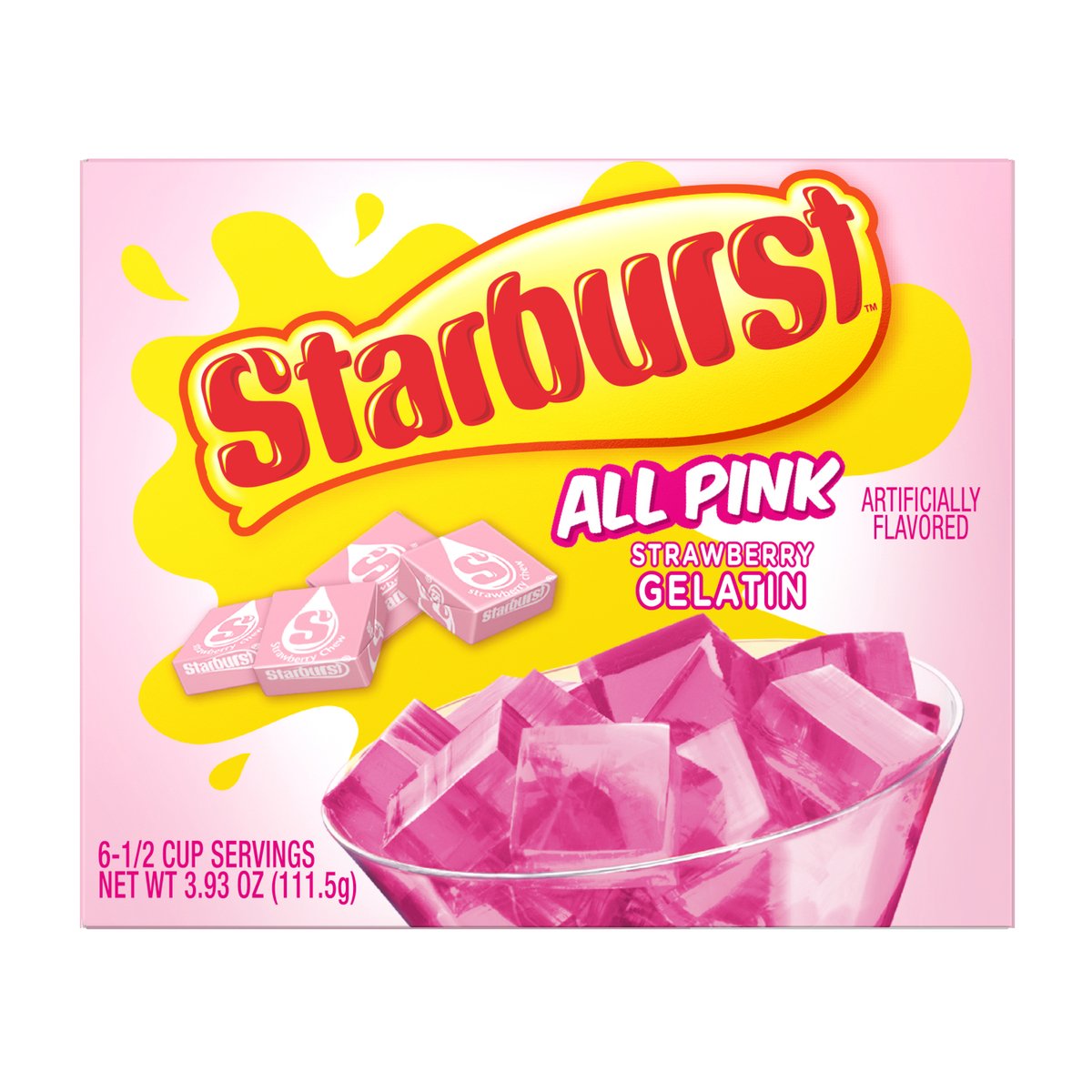 Hot Pink AB Starburst Jelly Stone