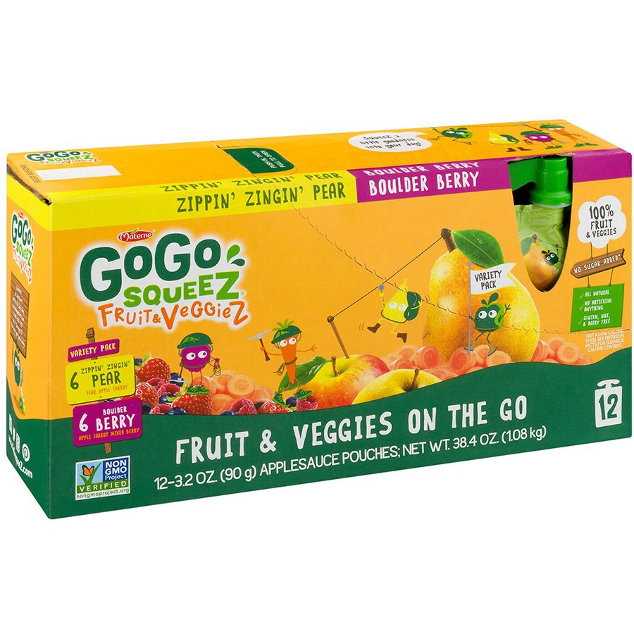 BIG squeeZ – GoGo squeeZ® - Applesauce, Yogurt and Pudding Pouches