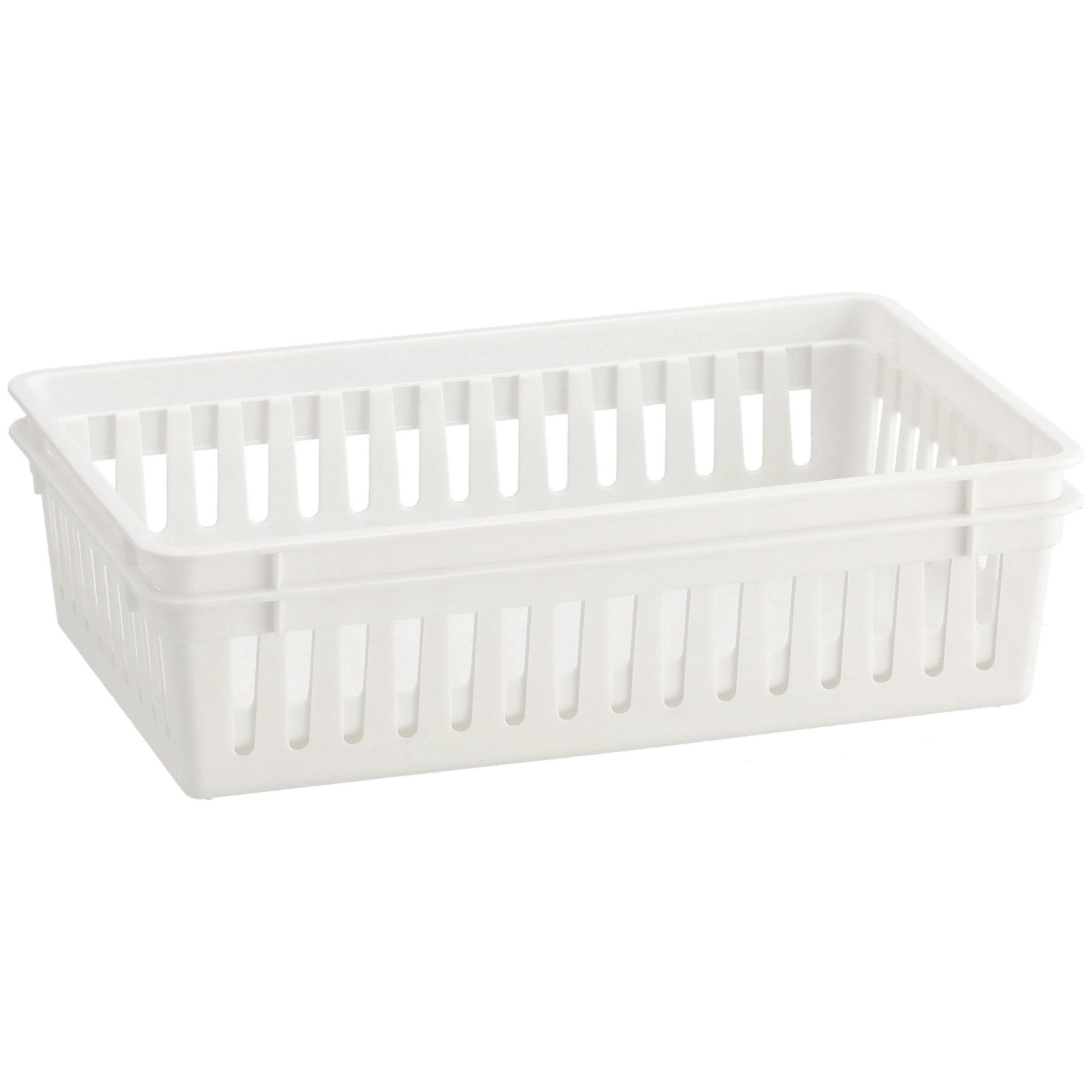 large rectangle stripe toy storage bin