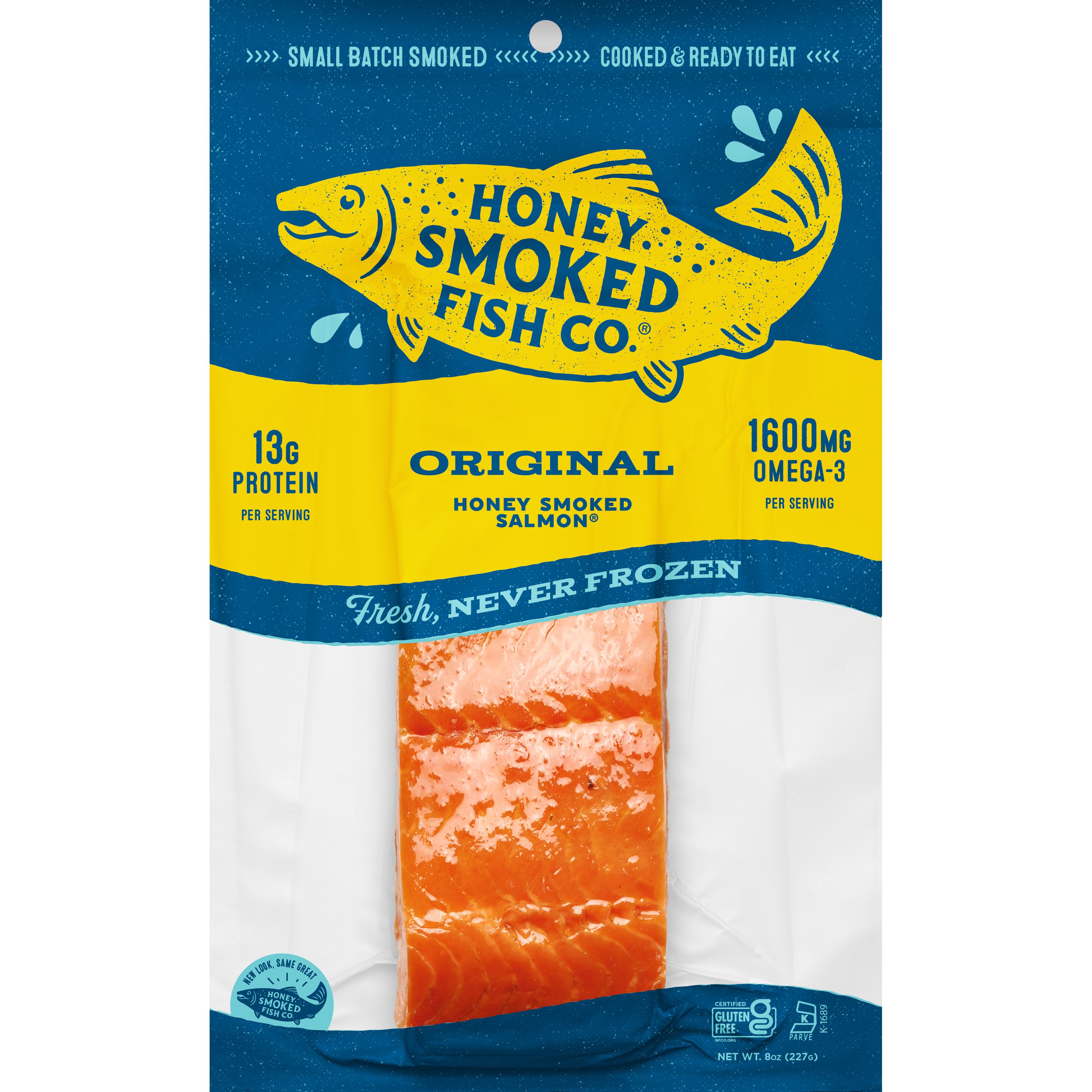 Honey Smoked Fish Co. Honey Smoked Salmon - Original - Shop Fish at H-E-B