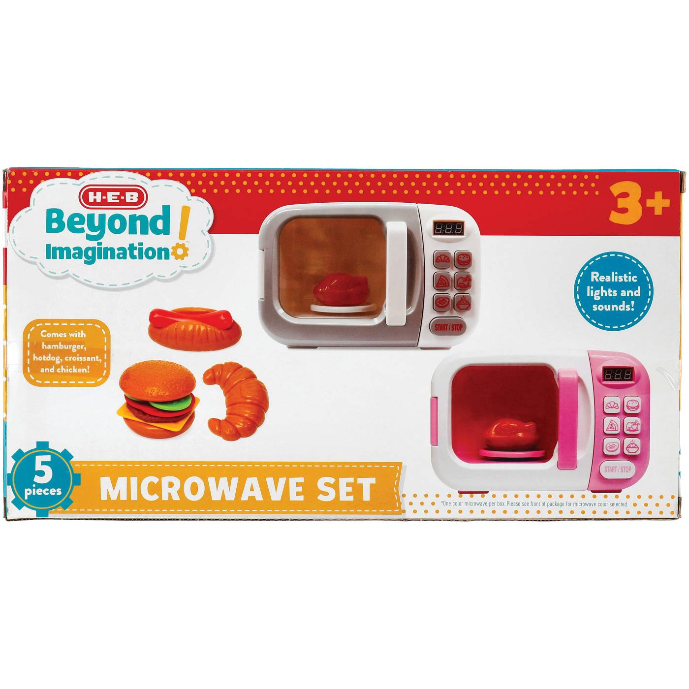 H-E-B Beyond Imagination! My Microwave Playset Assorted Colors