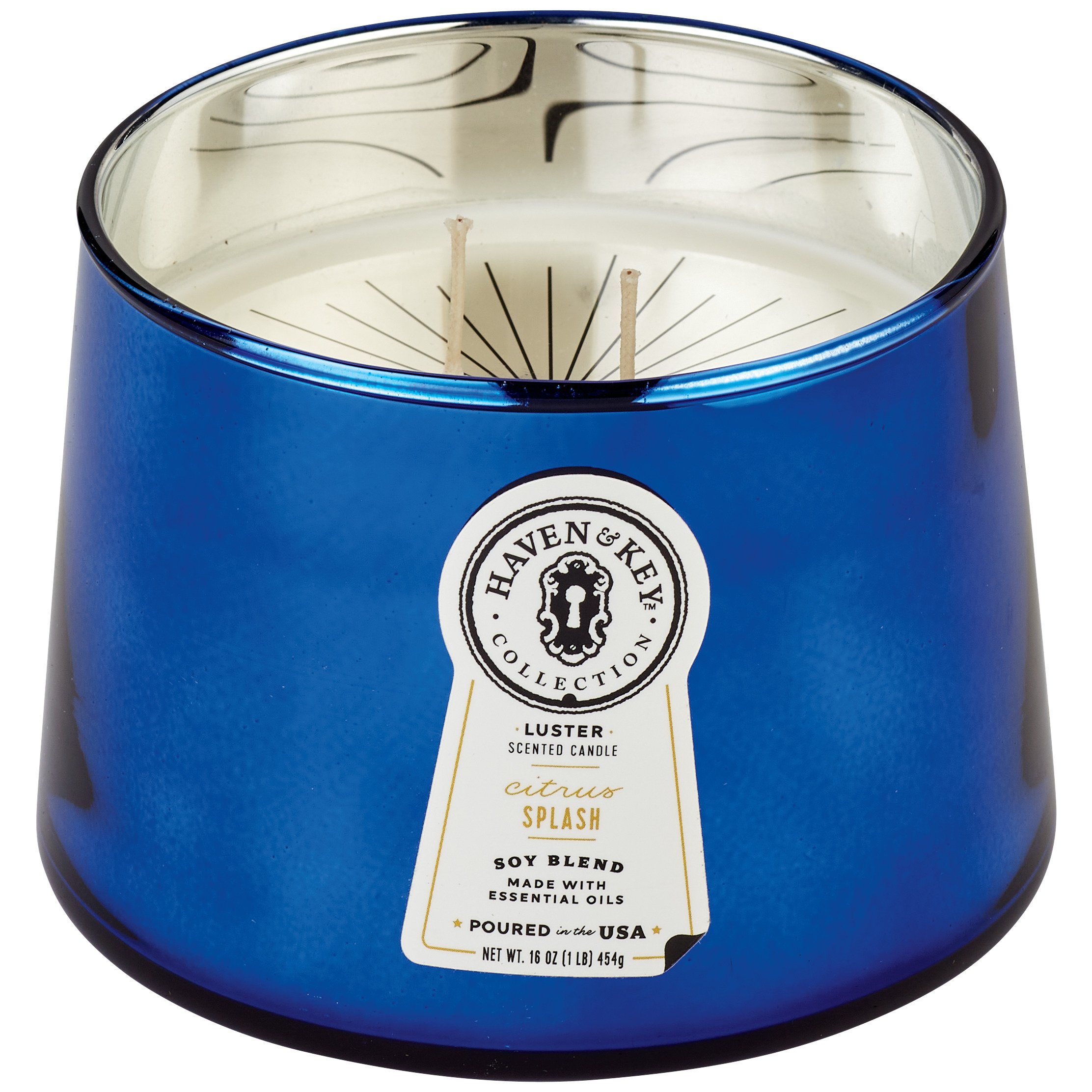 Haven & Key Luster Citrus Splash Scented Candle Shop Candles at HEB