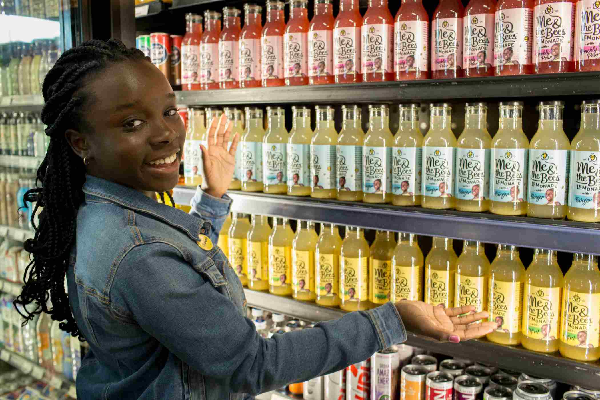 Me & The Bees Lemonade with Prickly Pear; image 5 of 6