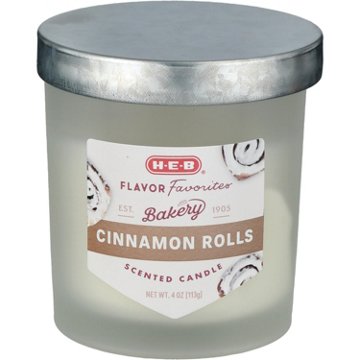 H-E-B Flavor Favorites Cinnamon Rolls Scented Candle