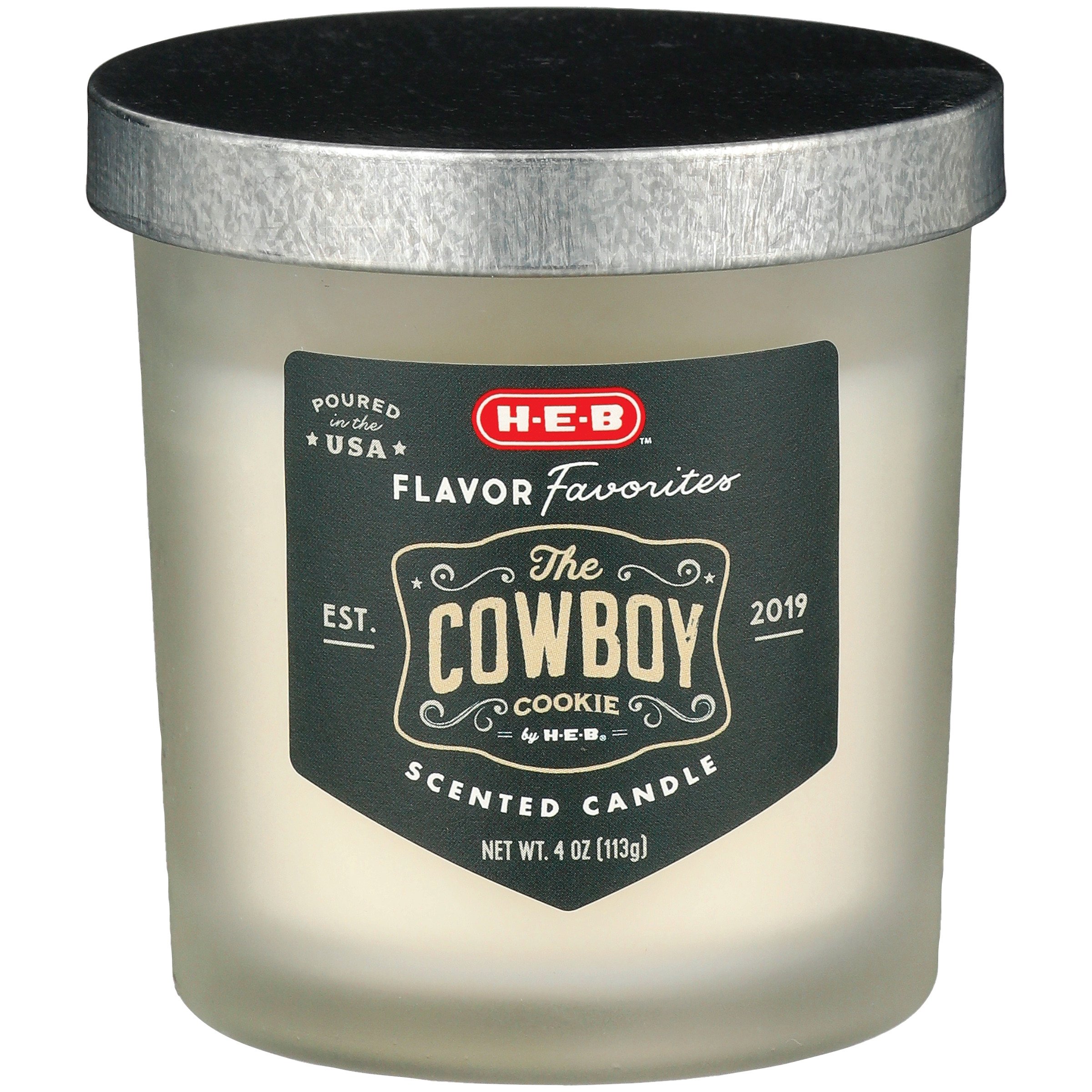HEB Flavor Favorites The Cowboy Cookie Scented Candle Shop Air