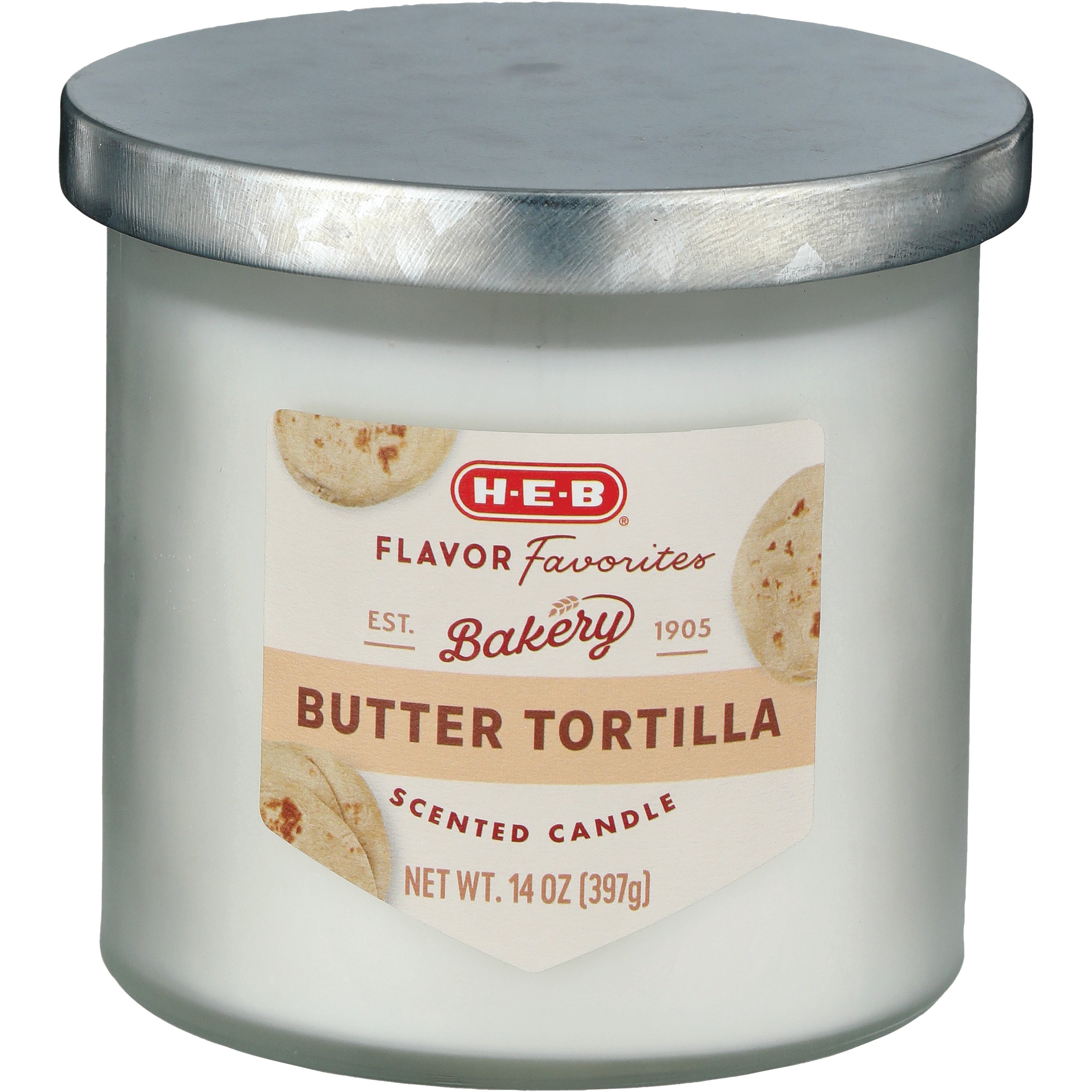 HEB Flavor Favorites Butter Tortilla Scented Candle Shop Air