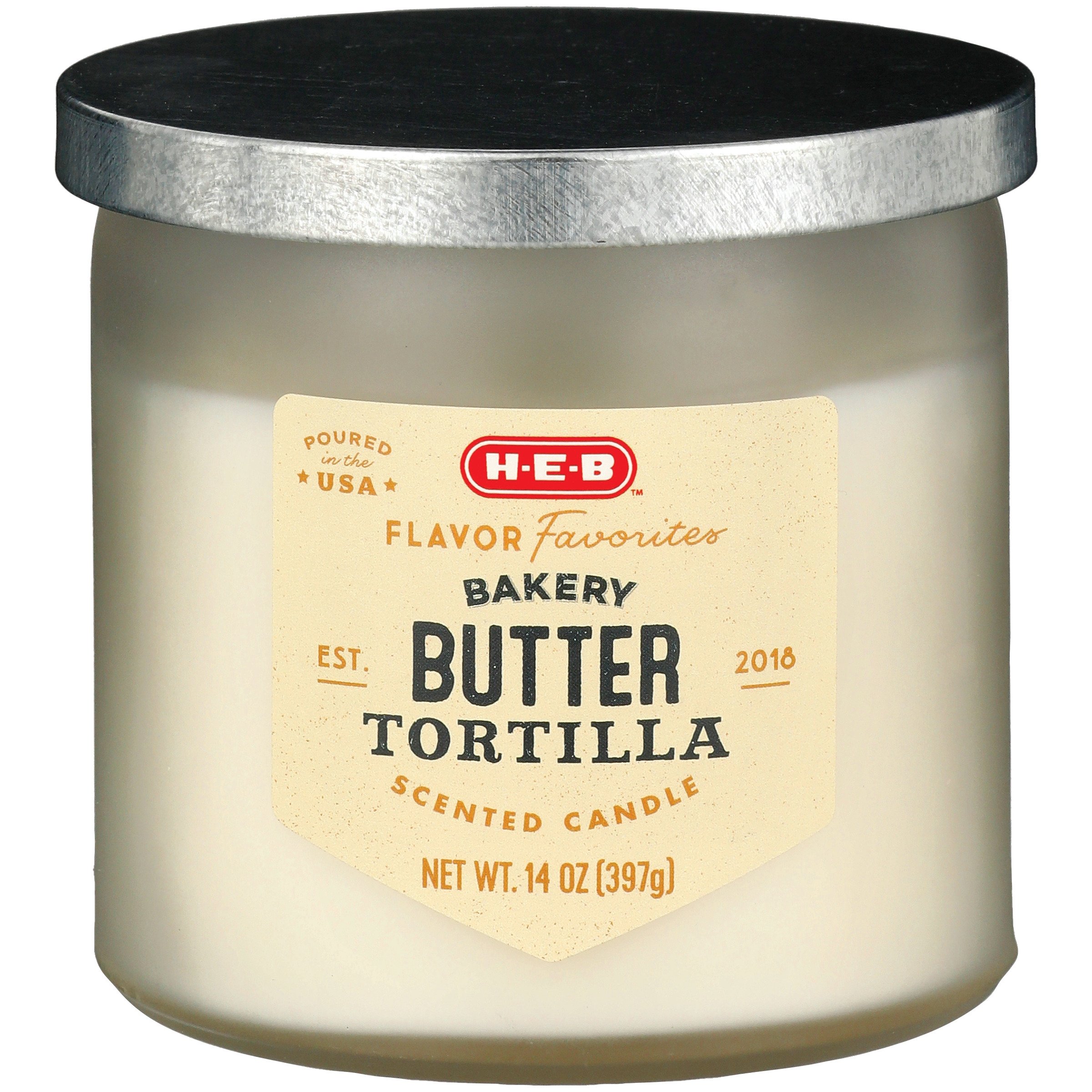 H-E-B Flavor Favorites Butter Tortilla Scented Candle