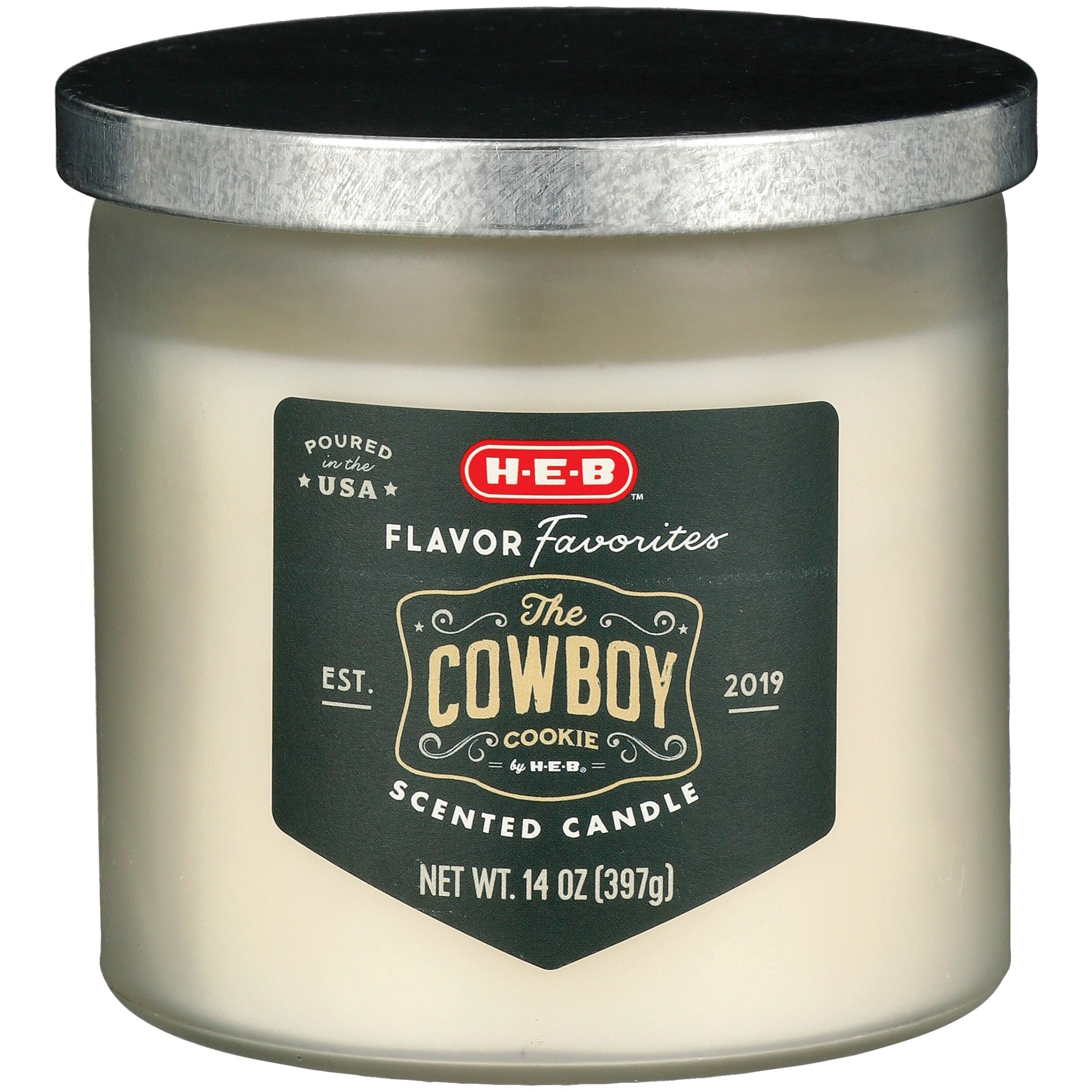 HEB Flavor Favorites The Cowboy Cookie Scented Candle Shop Candles