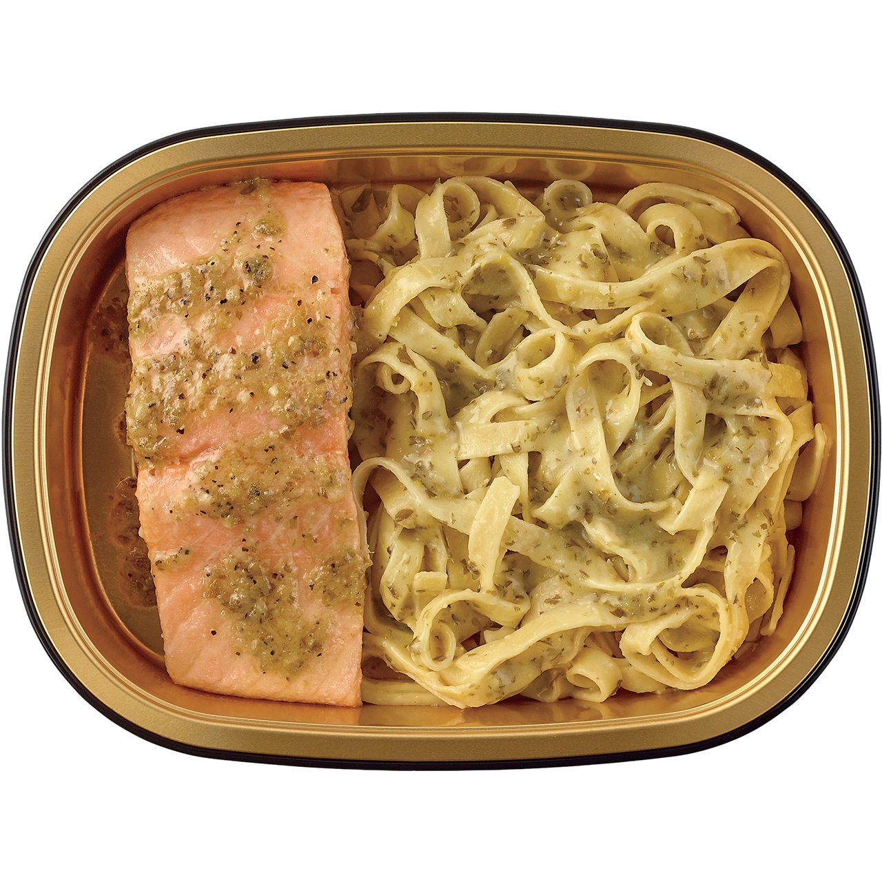 Meal Simple by HEB Salmon Piccata & Fettuccine Shop Ready Meals