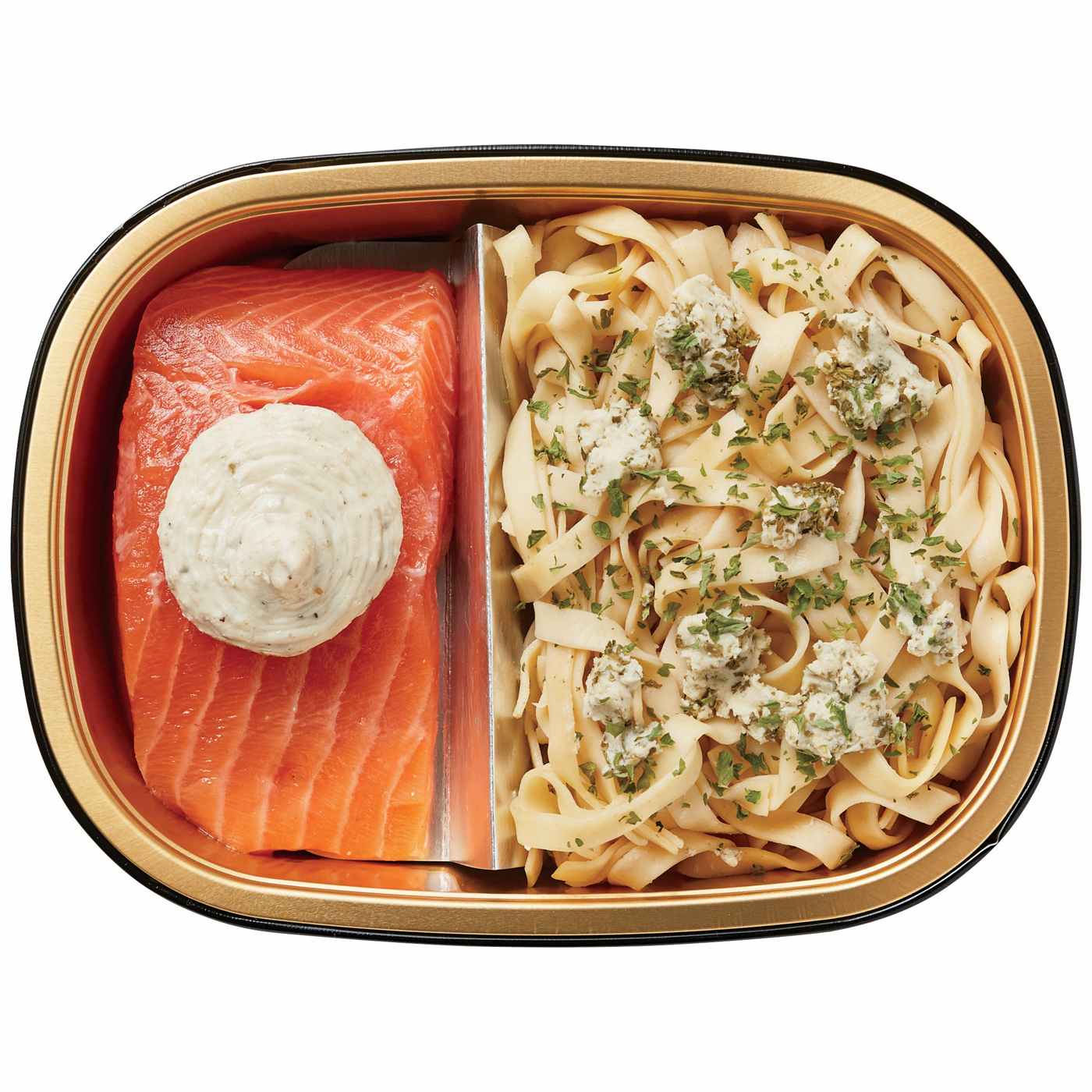 Meal Simple by H-E-B Salmon Piccata & Fettuccine; image 4 of 4