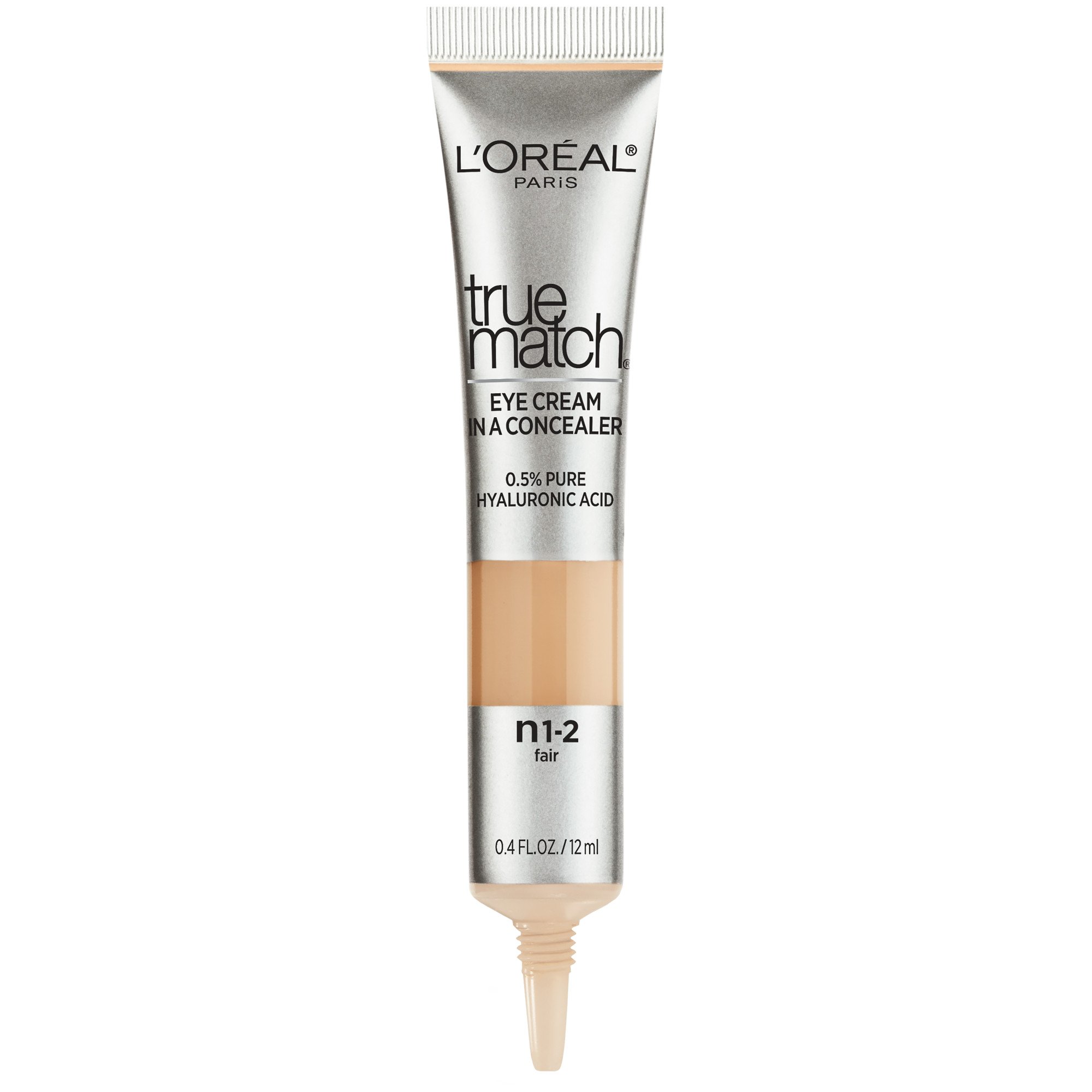 L'Oréal Paris True Match Eye Cream in a Concealer 0.5 percent hyaluronic  acid Fair N1-2 - Shop Concealer & Color Corrector at H-E-B