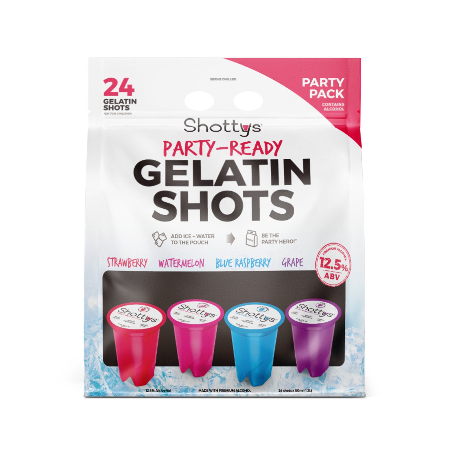 Shotty's Ready Gelatin Shots Party Pack Shop Cocktail Mixers at HEB