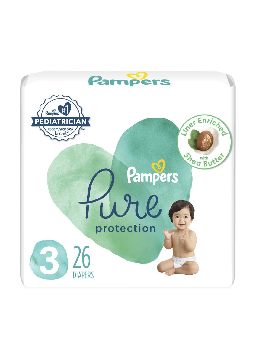 Couches PAMPERS Premium Protection - Taille 3 - 52 couches