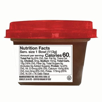 Once Upon a Farm Organic Baby Food - Pear Strawberry & Carrot